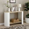 End Table, Small Side Table, Nightstand with 2-Layer Storage Shelves, Sofa Table for Small Spaces, Living Room, Bedroom, Stable Frame, Easy Assembly