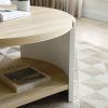 End Table, Small Side Table, Nightstand with 2-Layer Storage Shelves, Sofa Table for Small Spaces, Living Room, Bedroom, Stable Frame, Easy Assembly
