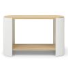 End Table, Small Side Table, Nightstand with 2-Layer Storage Shelves, Sofa Table for Small Spaces, Living Room, Bedroom, Stable Frame, Easy Assembly