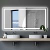 (Same as W134070942/L4004) 72"Ã—36" LED Mirror Light Bathroom,anti-Fog & Dimming Led Bathroom Vanity Mirror