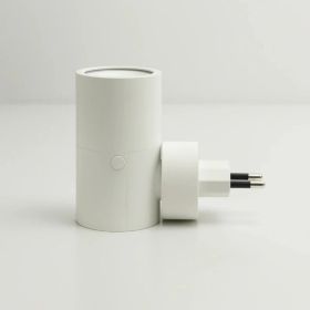 Plug-In Wall Light, 10W Dimmable LED With Day-Night Sensor, Warm White Night Light For Bedroom & Hallway (Option: White)