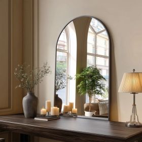 Bathroom Wall Mirror, Metal Frame Vanity Mirror for Bedroom, Entryway, Living Room (Option: Black-36"L x 24"W)