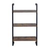 Modern 3-Tier Floating Shelf for Kitchen Living Room Home Office Bathroom - Wall Mounted Storage Organizer Rack