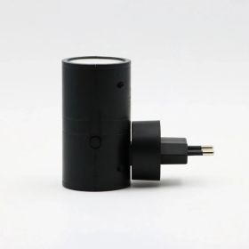 Plug-In Wall Light, 10W Dimmable LED With Day-Night Sensor, Warm White Night Light For Bedroom & Hallway (Option: BLACK)